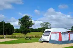 Deluxe Hardstanding Pitches at South Lytchett Manor Caravan and Camping Park