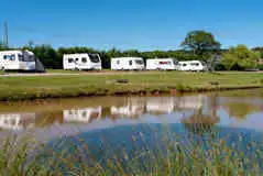 Fully Serviced Hardstanding Touring Pitches at Burhope Farm Campsite