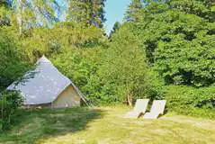 Bell Tents at Cledan Valley