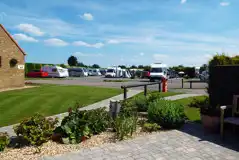 Fully Serviced Super Hardstanding Pitches at Cherry Tree Springs Touring Park