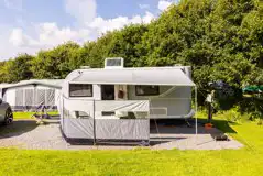 Fully serviced hardstanding pitches (family area)