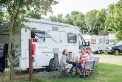 Small Electric Hardstanding Pitches at Lee Valley Caravan Park Dobbs Weir