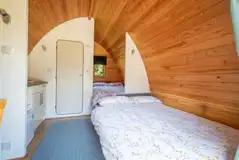 Bunny ensuite glamping pod sofa bed Bunny ensuite glamping pod sofa bed