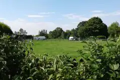 Grass Tent Pitches at Fiveacres