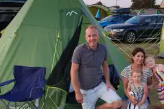 Family Small Tent Camping Pitches at Hunstanton Camping and Glamping