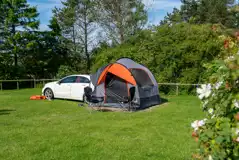 Electric Hardstanding Tent Pitches at Longnor Wood Holiday Park