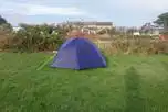 Backpacker tent pitches