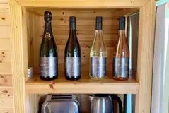 Shepherds hut with hot tub complementary wine from the vineyard Shepherds hut with hot tub complementary wine from the vineyard