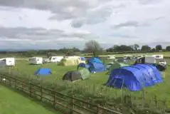 Non-Electric Grass Pitches at Cow Close Caravan and Camping