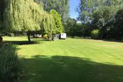 Grass Touring Pitches at Everglades Caravan Park and Fishing Lodges