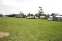 Electric Grass Pitches at Gralyn's Caravan Park