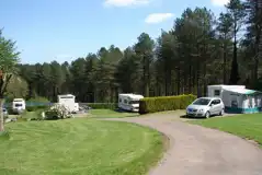 Hardstanding Pitches (Optional Electric) at Hawthorne Cottage Caravan Site