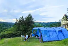 Large Non Electric Grass Tent Pitches at Hook Farm