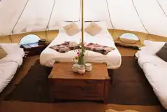 Bell Tents at Campwell Farm