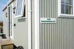 The hut with hot tub