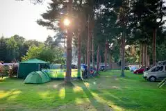 Tent Pitches at Speyside Gardens Caravan Park