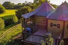 King Arthur's Willow Treehouse at Mill Farm Glamping