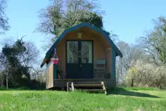 Pod at Cwt Gwyrdd Shepherd's Hut and Pod Glamping