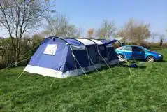 Standard Electric Grass Pitches at Stubcroft Farm Campsite