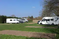 Electric Hardstanding Pitches at St Leonards Farm Caravan and Camping Park