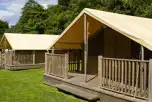 Ready Camp Safari Tents at Hayfield Camping and Caravanning Club Site