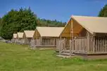 Ready Camp Safari Tents at West Runton Camping and Caravanning Club Site