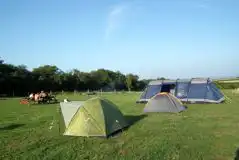 Non Electric Grass Pitches at Chelsfield Farm Holiday Park