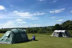 Non Electric Tent Pitches at Lowtrow Cross Caravan Site