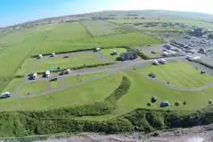 Grass Pitches at John O'Groats Caravan and Camping Site