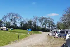 Hardstanding Pitches at Dolcoed Naturist Caravan and Camping