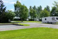 Fully Serviced Hardstanding Pitches (Camlad) at Daisy Bank Caravan Park