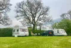 Electric Grass Pitches at Rosemarie Caravan Site
