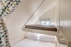 Drop-down single bunk for kids under 12 Drop-down single bunk for kids under 12