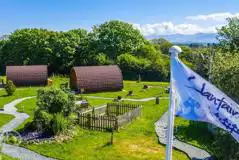 Glamping Pods with Hot Tubs at Llanfair Hall