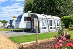 Fully Serviced Hardstanding Touring Pitches at Bath Chew Valley Caravan Park