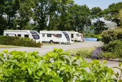 Fully Serviced Premier Hardstanding Pitches  at Plas Farm Caravan Park