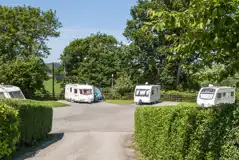 Electric Hardstanding Pitches at Plas Farm Caravan Park