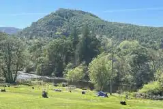 View from Mongolian Yurt
