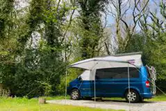 Electric Hardstanding Pitches  at Ruthern Valley Holidays