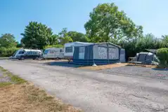 Fully serviced hardstanding pitches