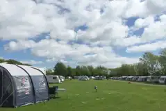 Electric Grass Pitches at Llandow Caravan and Camping Park