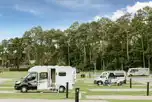 Fully Serviced Hardstanding Pitches at Blair Castle Caravan Park