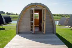 The Open Meadow Pods at Lets Go Hydro