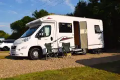 Hardstanding Pitches at Olive Tree Caravan and Camping Park