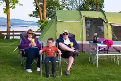 Grass Tent Pitches at Seaward Holiday Park