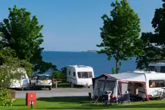 Electric Hardstanding Pitches at Seaward Holiday Park