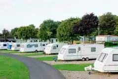 Electric Hardstanding Pitches at Riverside Leisure Park
