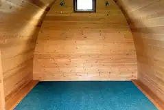 Standard pod with an unfurnished interior Standard pod with an unfurnished interior