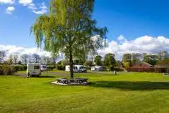 Premium Electric Hardstanding Touring Pitches  at Drummohr Camping and Glamping Site