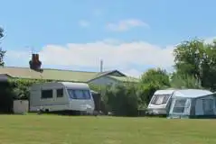 Non Electric Grass Pitches at Rother Valley Caravan Park
